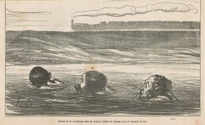 Ayant eu la vaniteuse idée de vouloir... da Honoré Daumier