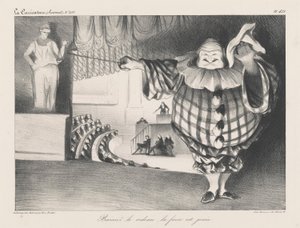 Abbassate il sipario, la farsa è finita da Honoré Daumier