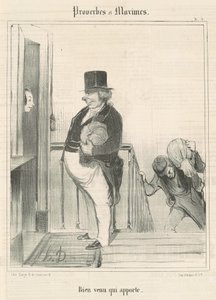 Benvenuto chi porta da Honoré Daumier