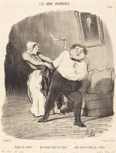 Brigante sarto... ancora un abito... ristretto! da Honoré Daumier