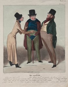 Caricaturana (Tavola 48): Un candidato da Honoré Daumier