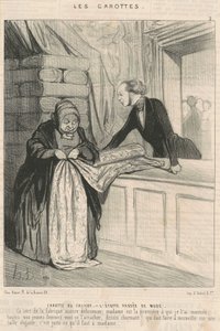 Carota del calicò da Honoré Daumier