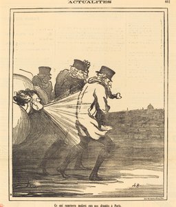 Ce qui ramènera... nos députés à Paris da Honoré Daumier