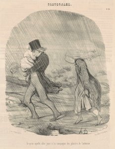 Quello che si chiama, andare a godere in campagna ... da Honoré Daumier