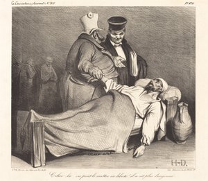 Quello, possiamo liberarlo! Non è più pericoloso! da Honoré Daumier