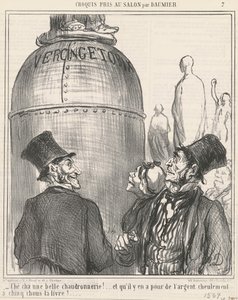 Che bella caldaia! da Honoré Daumier