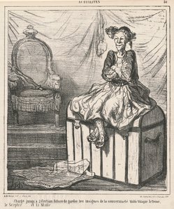Incaricato ... di custodire i simboli della sovranità da Honoré Daumier
