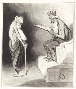 Clemenza di Minosse da Honoré Daumier