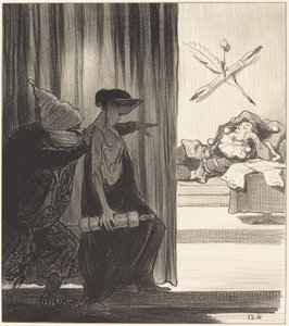 Clitennestra Spinta da Mimi Véron... da Honoré Daumier
