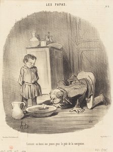 Comment on donne... le goût de la navigation da Honoré Daumier