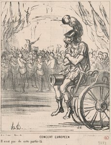 Concerto europeo da Honoré Daumier
