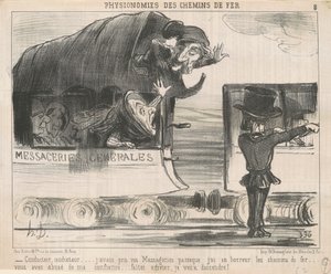 Conduttore ... avevo preso le vostre messaggerie ... da Honoré Daumier