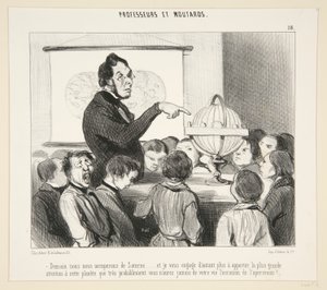 Domani ci occuperemo di Saturno da Honoré Daumier