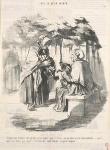 Da quando Zémire sa che mi costerà quindici franchi... da Honoré Daumier