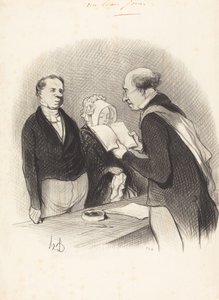 Davanti al Signor Sindaco da Honoré Daumier