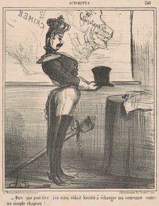 Dire che forse ne sarò ridotto... da Honoré Daumier