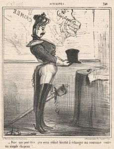 Dire che forse ne sarò ridotto... da Honoré Daumier