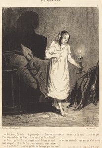 Dis donc, Bichette... a quoi songes-tu donc... da Honoré Daumier