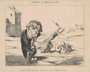 Discepoli di M. Cobden da Honoré Daumier