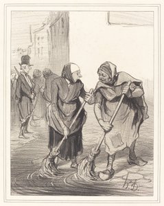 Dites donc, mame Giboulard... da Honoré Daumier