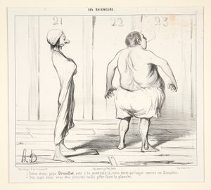 Dites donc, papa Drouillet, avec c da Honoré Daumier