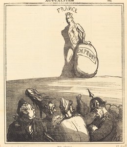 Già rialzata! da Honoré Daumier