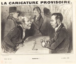 Domino!! da Honoré Daumier