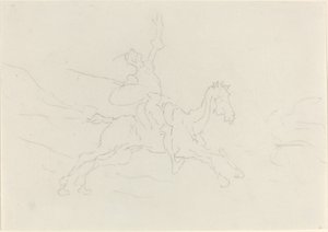 Don Chisciotte da Honoré Daumier