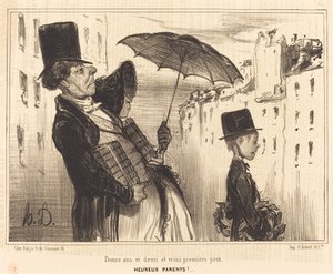 Dodici anni e mezzo e tre primi premi da Honoré Daumier