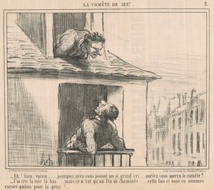Eh! Bene, vicino... perché hai spinto... da Honoré Daumier