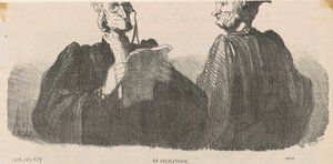 En délicatesse da Honoré Daumier