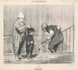 In famiglia da Honoré Daumier