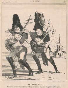 In Valacchia da Honoré Daumier