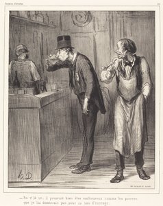 Eccone uno, potrebbe essere infelice... da Honoré Daumier
