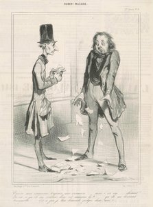 Encore mes créanciers, toujours ... da Honoré Daumier