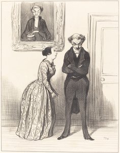 E dire che voilà tre... prevenuto che non sono riuscito a far condannare!... da Honoré Daumier