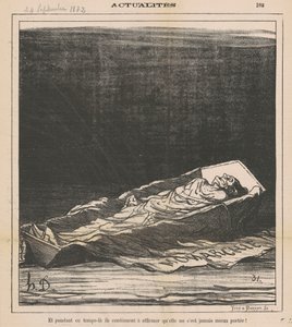 E nel frattempo continuano ad affermare che non è mai stata meglio! da Honoré Daumier