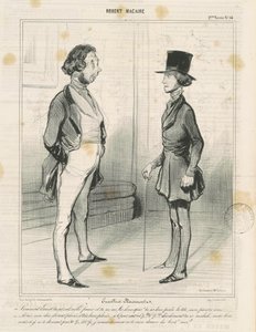 Eccellente posizionamento da Honoré Daumier