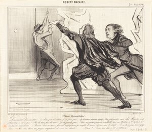 Farsa Drammatica da Honoré Daumier