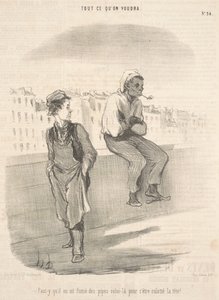 Deve aver fumato molte pipe quello lì da Honoré Daumier