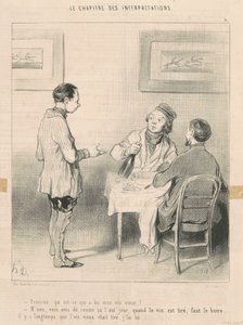François, chi ha bevuto il mio vino da Honoré Daumier