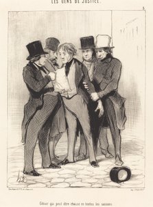 Selvaggina che può essere cacciata in tutte le stagioni da Honoré Daumier