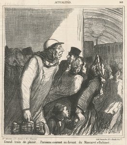 Grande treno di piacere da Honoré Daumier