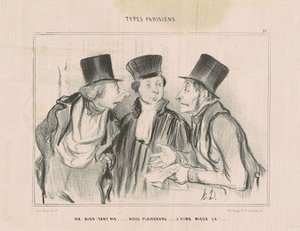 Ebbene! Tanto peggio!... Faremo causa. Preferisco così da Honoré Daumier