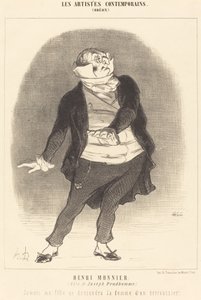 Henri Monnier (ruolo di Joseph Prudhomme)