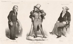 Huguet de Sémonville - Robert Macaire (Thiers) - Conte Roederer da Honoré Daumier