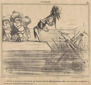 Devo ammettere che ho appena avuto una... da Honoré Daumier