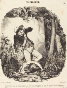 Inconveniente per un proprietario di non... da Honoré Daumier