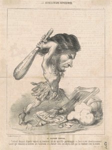 J. Martial Bineau (2ª tavola) da Honoré Daumier