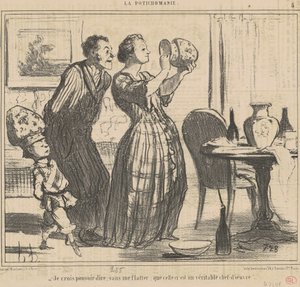 Credo di poter dire, senza lusingarmi ... da Honoré Daumier